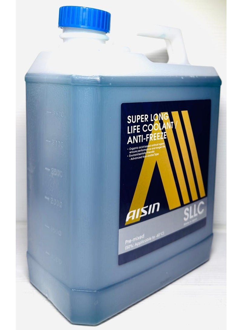 AISIN Blue Antifreeze / Coolant Premixed 50/50 4Ltr (Made in Japan) - Image 4